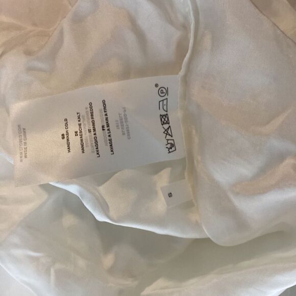 Closed Bull Bell Polka Dot Dress Strawberry Pink 3/4 Sleeveless Cinched Waist - Picture 15 of 17